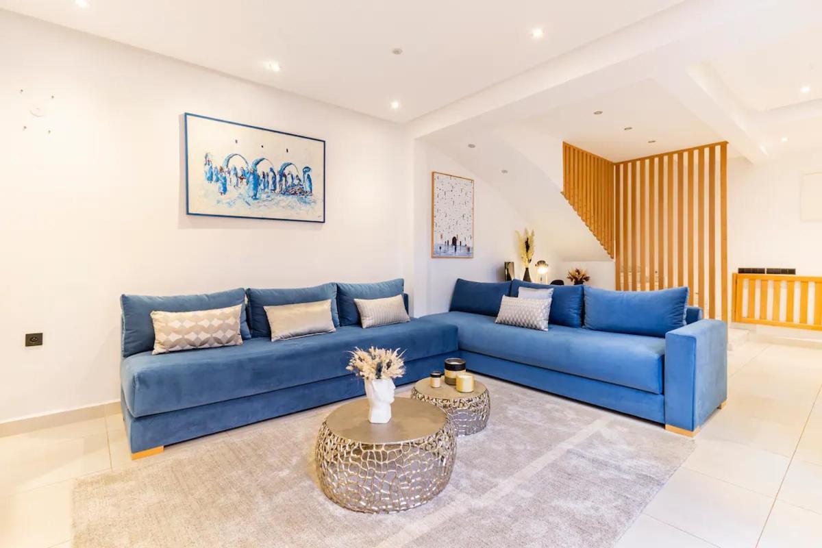 Loft Duplex Familial 200M2 Neuf - Centre Gueliz Apartment Marrakesh Bagian luar foto